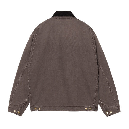 CARHARTT WIP OG DETROIT JACKET Tobacco Black stone canva