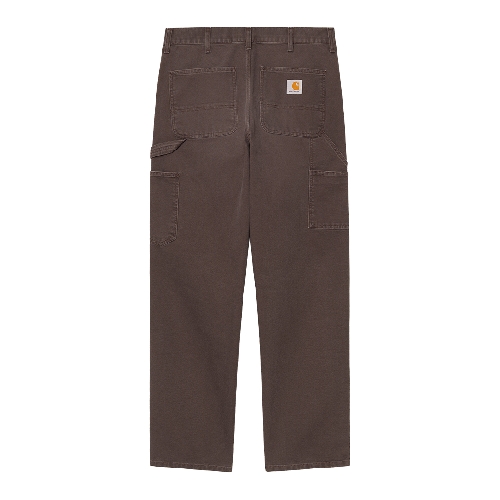 CARHARTT WIP SINGLE KNEE PANT Tobacco stone canvas