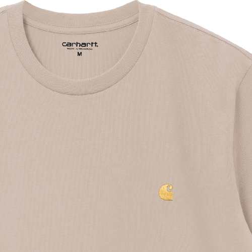CARHARTT WIP CHASE TSHIRT Fleur De Sel Gold