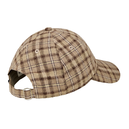 ELEMENT ICON DAD CAP CHECK tartan aluminium