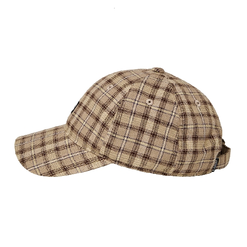 ELEMENT ICON DAD CAP CHECK tartan aluminium