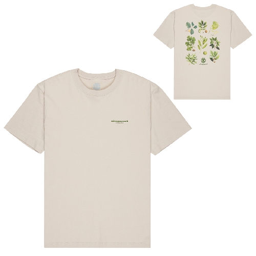 ELEMENT BIGFOOT TREES SS TEE oat milk