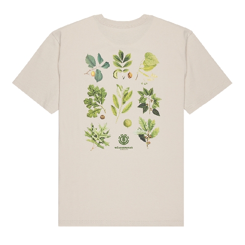 ELEMENT BIGFOOT TREES SS TEE oat milk