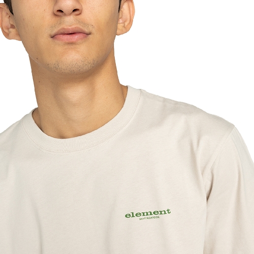 ELEMENT BIGFOOT TREES SS TEE oat milk