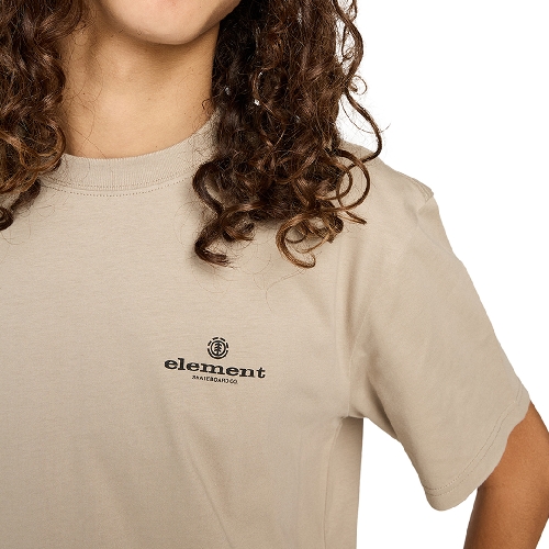 ELEMENT BIGFOOT WALKING SS TEE aluminium