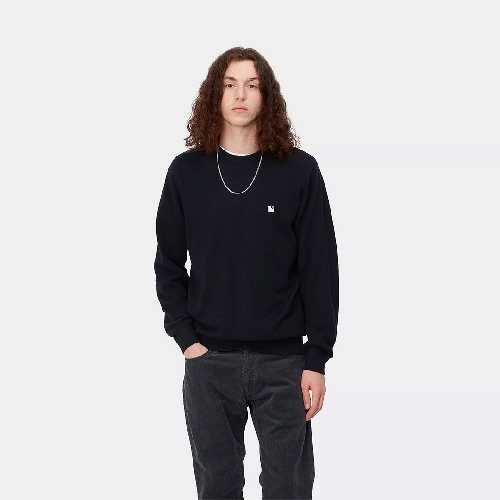 CARHARTT WIP MADISON SWEATER Dark Navy Wax