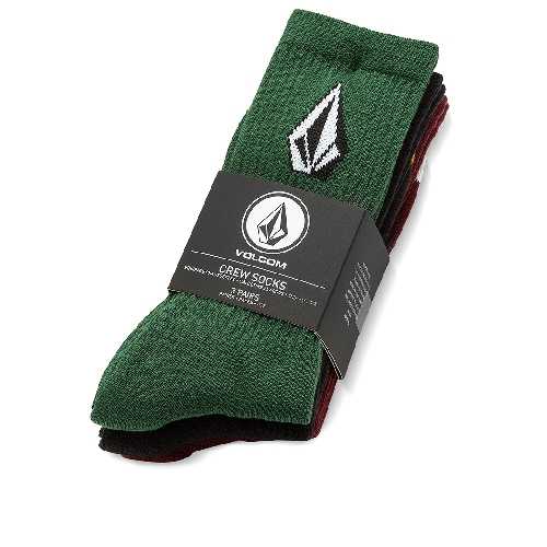 VOLCOM FULL STONE MIX SOCK 3PK Mix