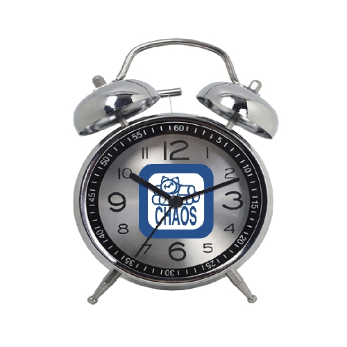 411 VM REVEIL CHAOS ALARM CLOCK black