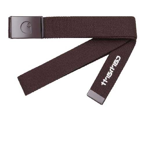 CARHARTT WIP C LOGO BELT Palisander White