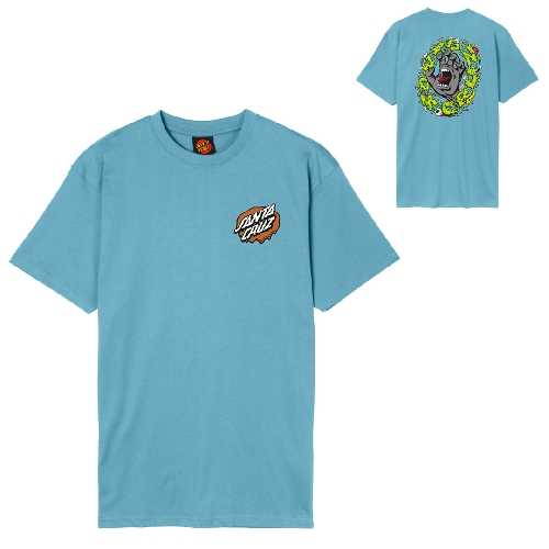 SANTA CRUZ SLIME SCREAM TEE Norse Blue
