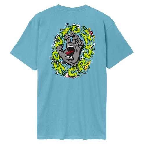 SANTA CRUZ SLIME SCREAM TEE Norse Blue