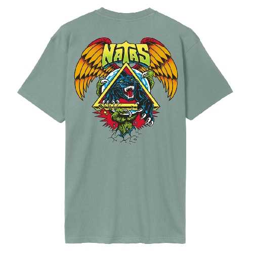 SANTA CRUZ NATAS SC PANTHER TEE Moon Rock