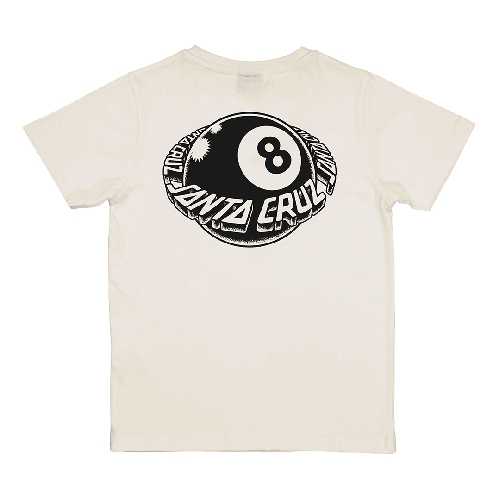 SANTA CRUZ YOUTH WINKOWSKI EIGHTH PLANET TEE Unbleached