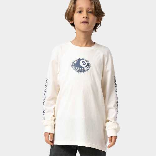 SANTA CRUZ YOUTH WINKOWSKI EIGHTH PLANET LS TEE Unbleached