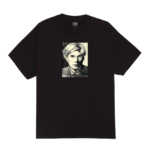 OBEY WARHOL TEE Black