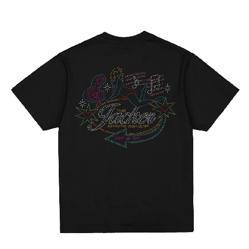 JACKER DONT BE SHY TEE Black