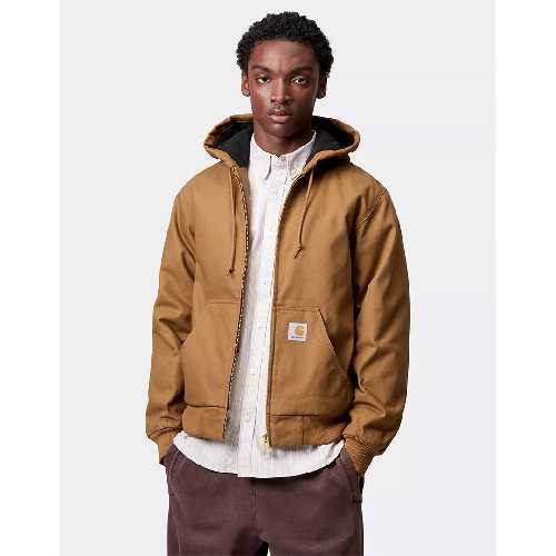 CARHARTT WIP ACTIVE JACKET Hamilton Brown rigid