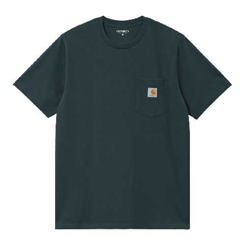 CARHARTT WIP POCKET TSHIRT Deep Lagoon