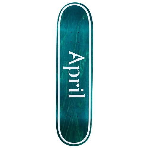 APRIL OG LOGO INVERT MINT DECK 7.8