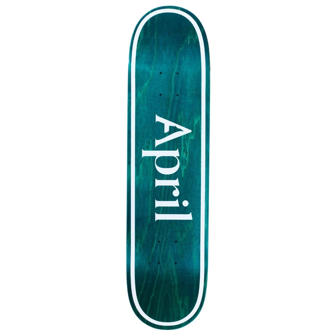 APRIL OG LOGO INVERT MINT DECK 7.8 APRIL OG LOGO INVERT MINT DECK 7.8