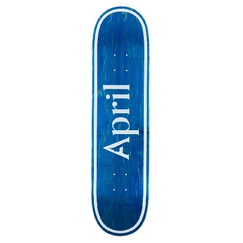 APRIL OG LOGO INVERT BLUE DECK 8