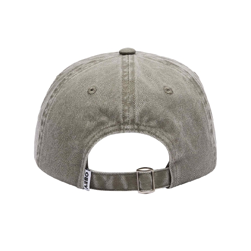 OBEY BOLD 6 PANEL STRAPBACK Pigment olive multi