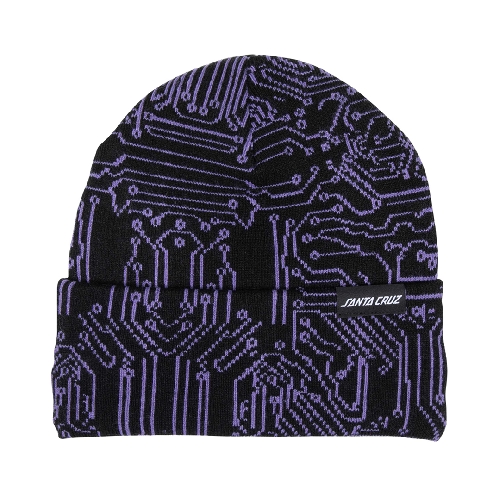 SANTA CRUZ CIRCUIT BEANIE Black