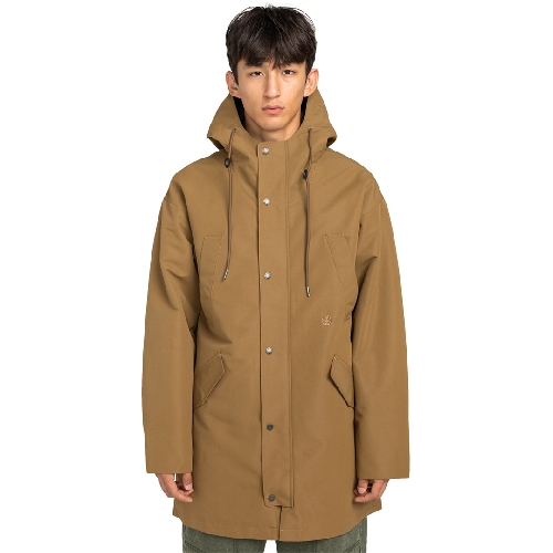 ELEMENT FISHTAIL PARKA JACKET kangaroo