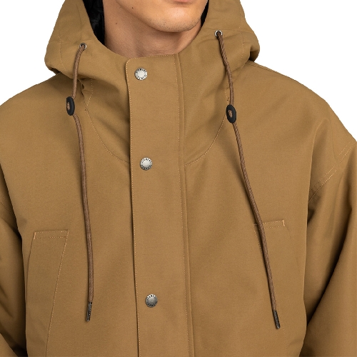 ELEMENT FISHTAIL PARKA JACKET kangaroo