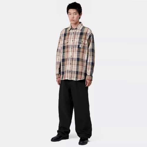 CARHARTT WIP OG SINGLE KNEE PANT Black stone washed