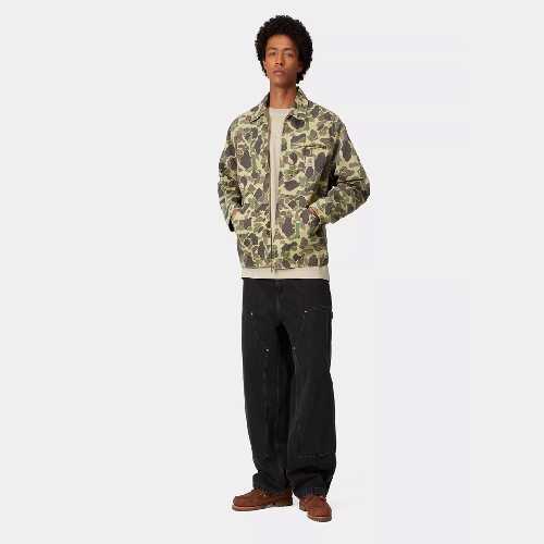 CARHARTT WIP NASH DOUBLE KNEE PANT Black stone washed