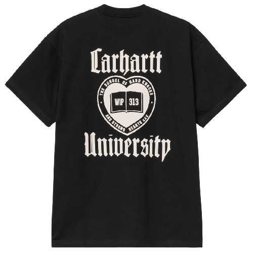 CARHARTT WIP SCHOOLING TSHIRT Black