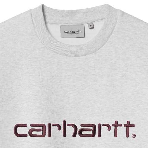 CARHARTT WIP CARHARTT SWEAT Ash Heather Rondo