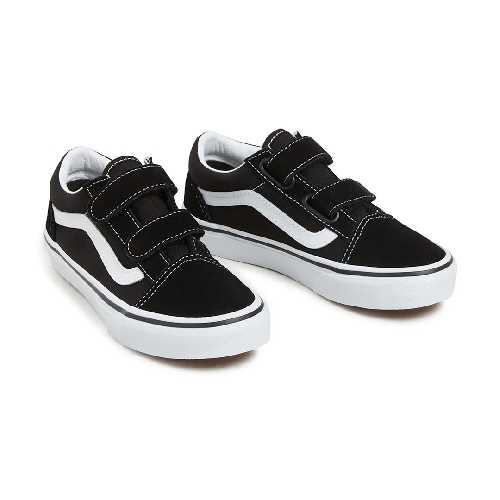 VANS OLD SKOOL V KIDS Black True White
