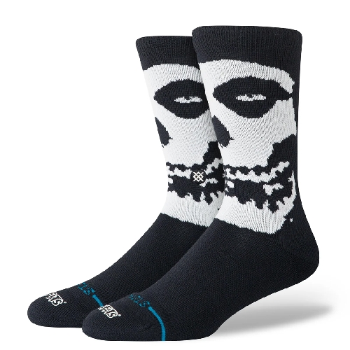 STANCE BEWARE CREW SOCK Black