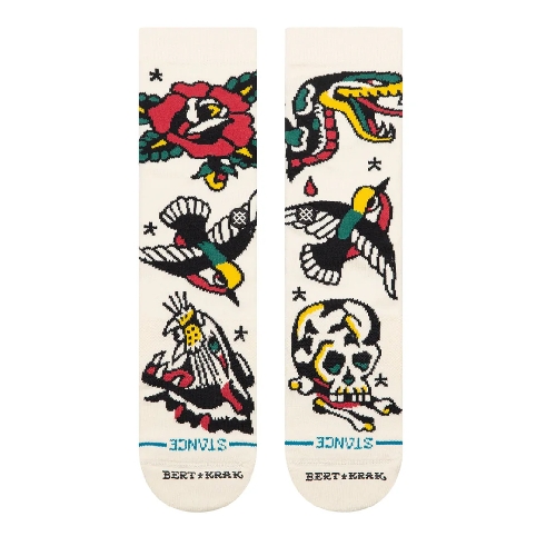 STANCE FLASH CREW SOCK Canvas