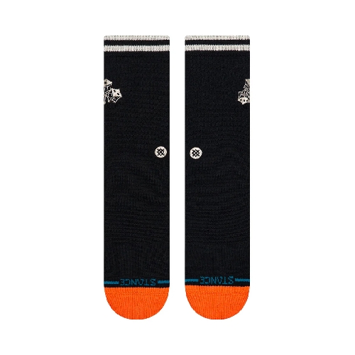 STANCE HIGH ROLLER CREW SOCK Black