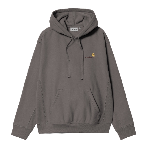 CARHARTT WIP HOODED AMERICAN SCRIPT SWEAT Porphyry