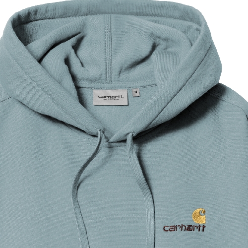CARHARTT WIP HOODED AMERICAN SCRIPT SWEAT Citadel