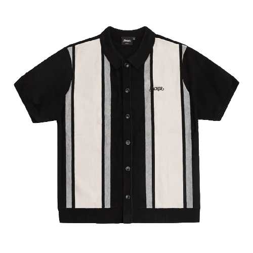 JACKER GRANDPA CARDIGAN SHIRT Black
