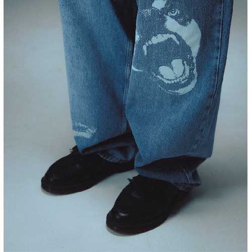 JACKER FEARLESS DENIM BAGGY PANT blue