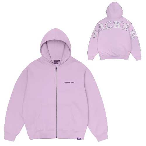 JACKER NOTORIOUS ZIP HOODIE Lavender