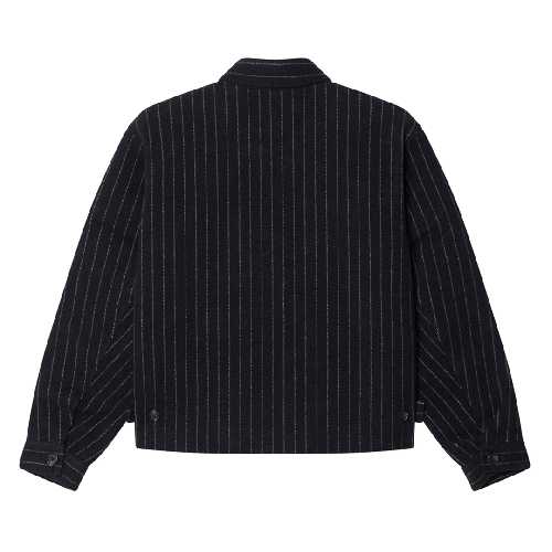 OBEY VERNON ZIP JACKET Navy multi