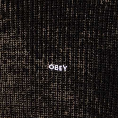 OBEY SPRAY EFFECT SWEATER Black multi