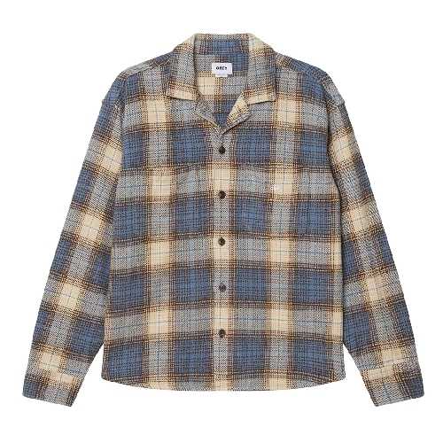 OBEY LAUREL WOVEN Coronet blue multi