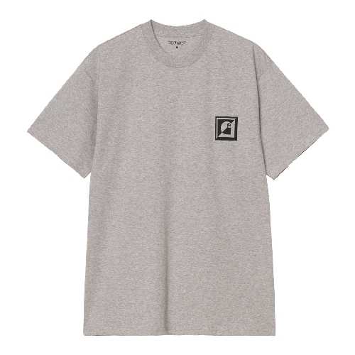 CARHARTT WIP C LOGO ARCHIVE TSHIRT Grey Heather