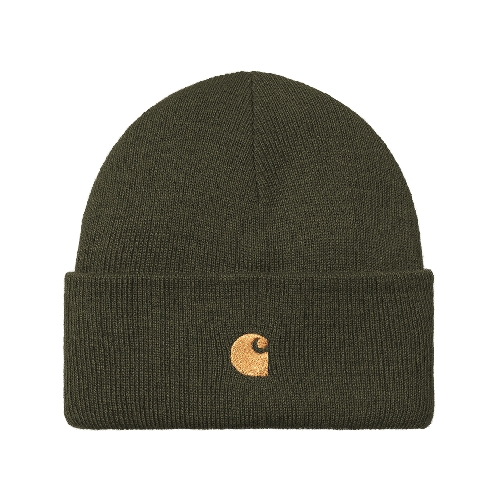CARHARTT WIP CHASE BEANIE Olive Gold