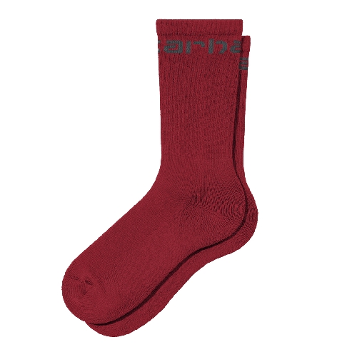 CARHARTT WIP CARHARTT SOCKS Scarlet Graphite