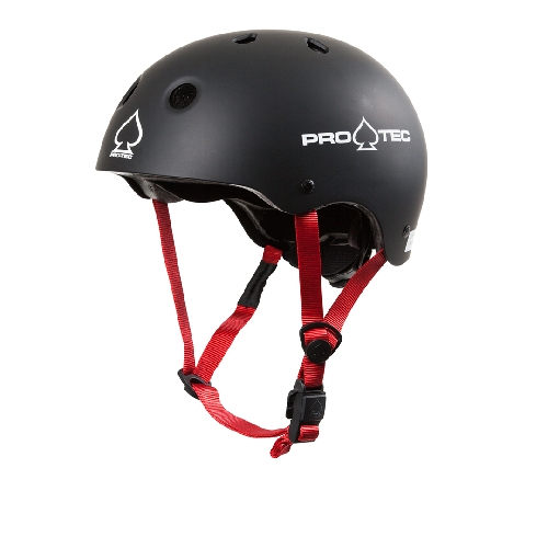 PRO TEC JR CLASSIC FIT CERT HELMET matte black