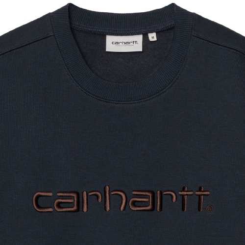CARHARTT WIP CARHARTT SWEAT Deep Night Palisander